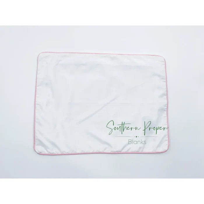 12x20 Pink Trim Pillow
