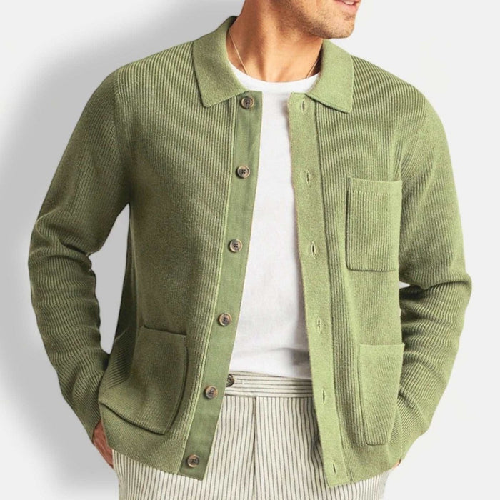 AntoniosClothing fall vintage cardigan - AntoniosClothing - Green