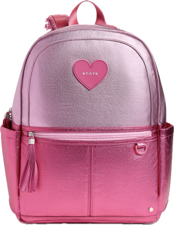 Backpack - Kane Kids - Pink/Hot Pink Colorblock