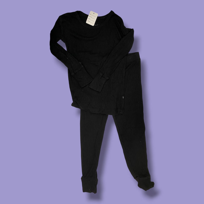 Black Sleepy Sloth 2 piece set, 4T