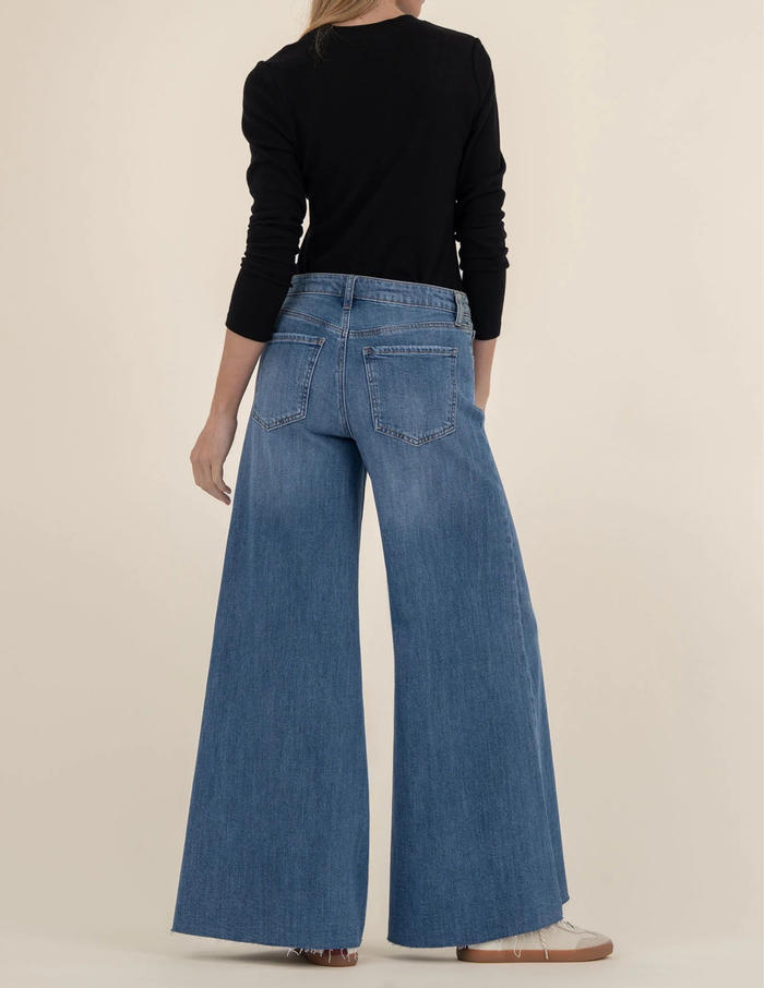 Blake High Rise Super Wide Leg- Charming
