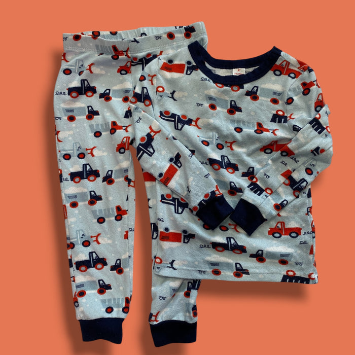 Blue Joe Fresh tractor pjs, 2Y