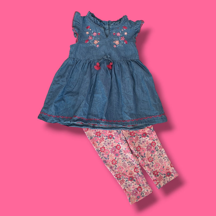 blue kids headquarters 2 piece set, 3y