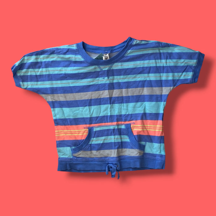 Blue Old Navy Striped Tee, 6-7Y