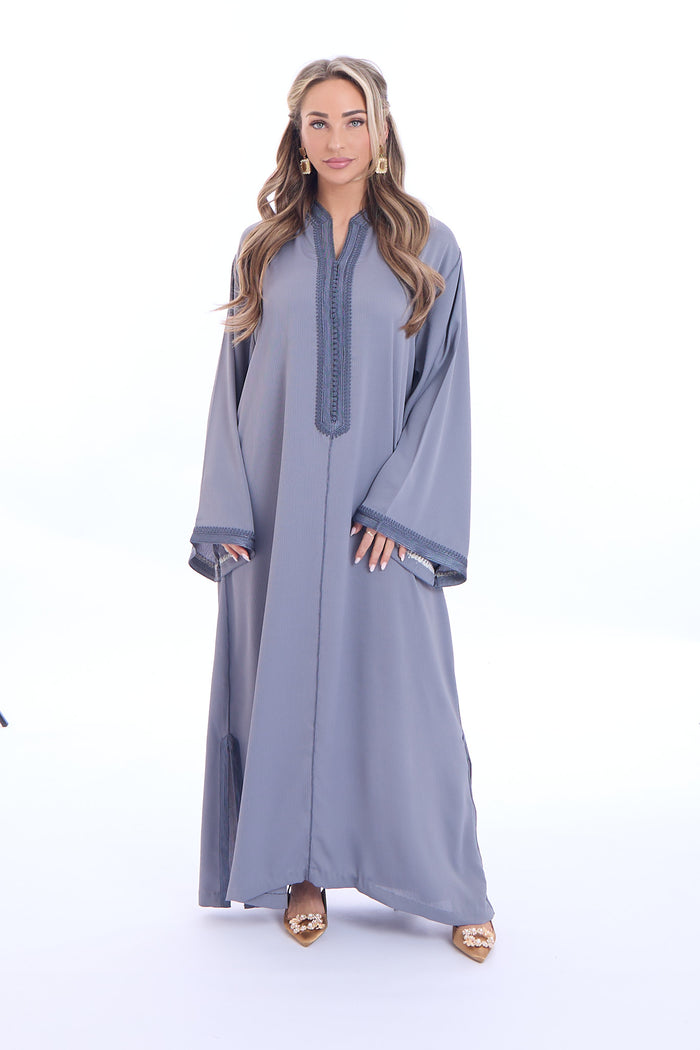 Caftan Haneen Gray