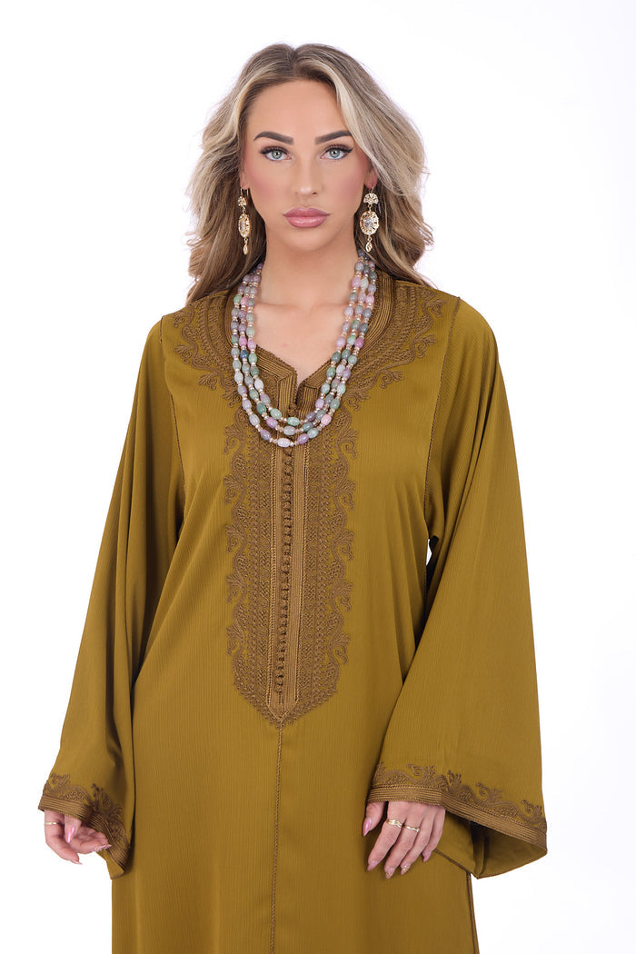Caftan Sundus Mustard