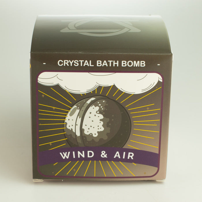 Crystal Bath Bomb Wind & Air Hidden Gemstone