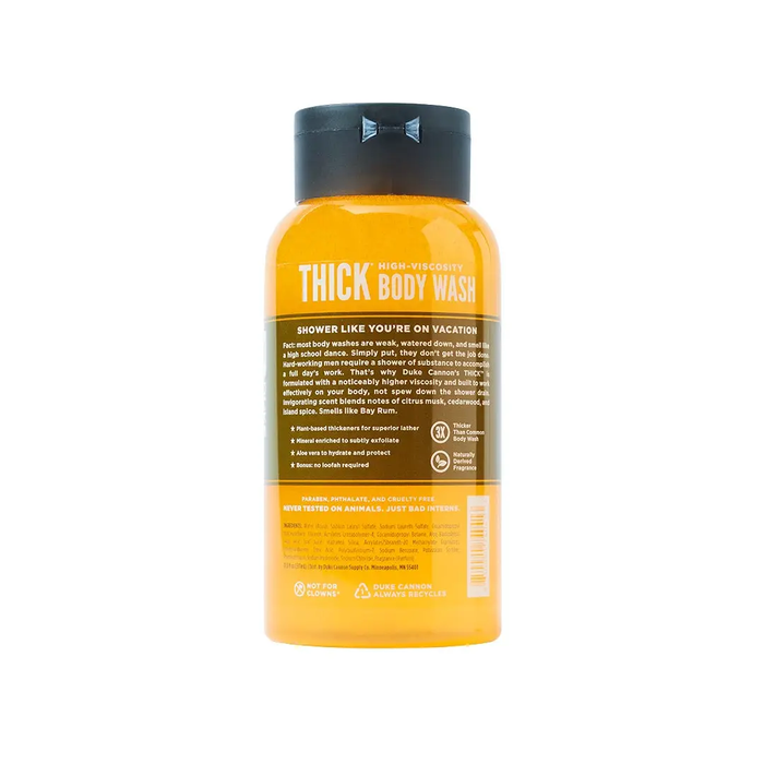 Duke Cannon Bay Rum Body Wash