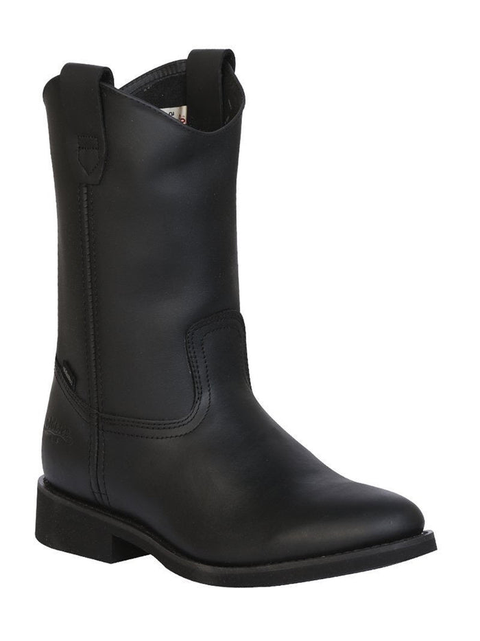 Establo Men's Work Boot - Leather Grasso - Black