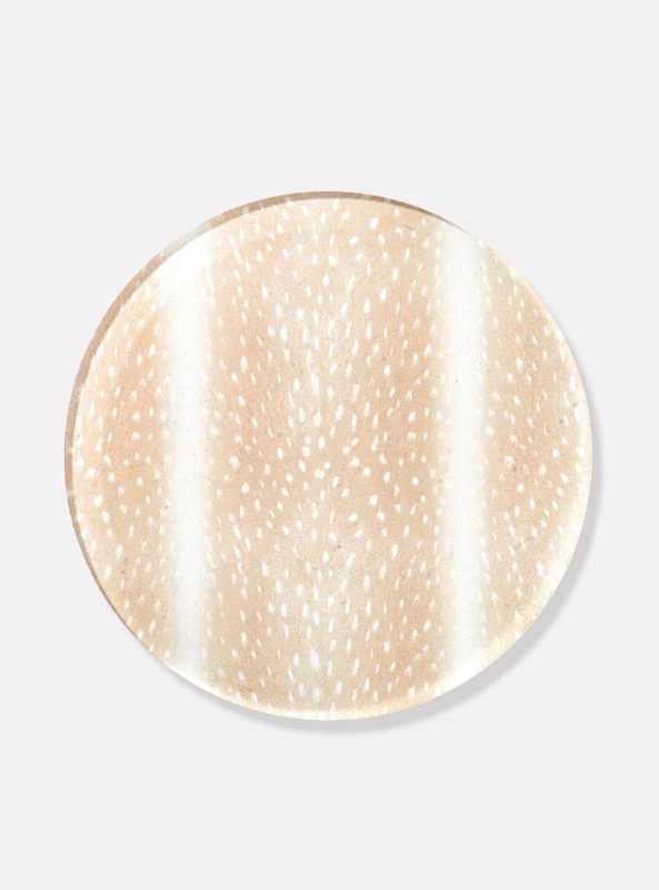 Fawn Print Set of 4 Coasters