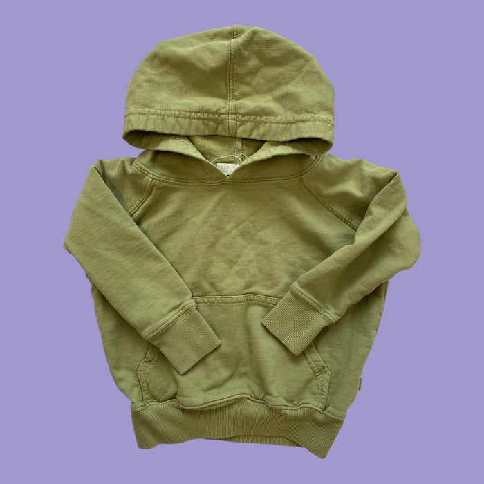 green Les Gamins hoodie, 18-24m