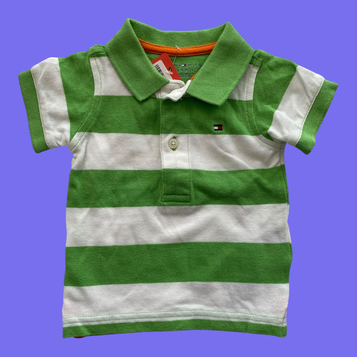 Green Tommy Hilfiger t-shirt, 6-9m