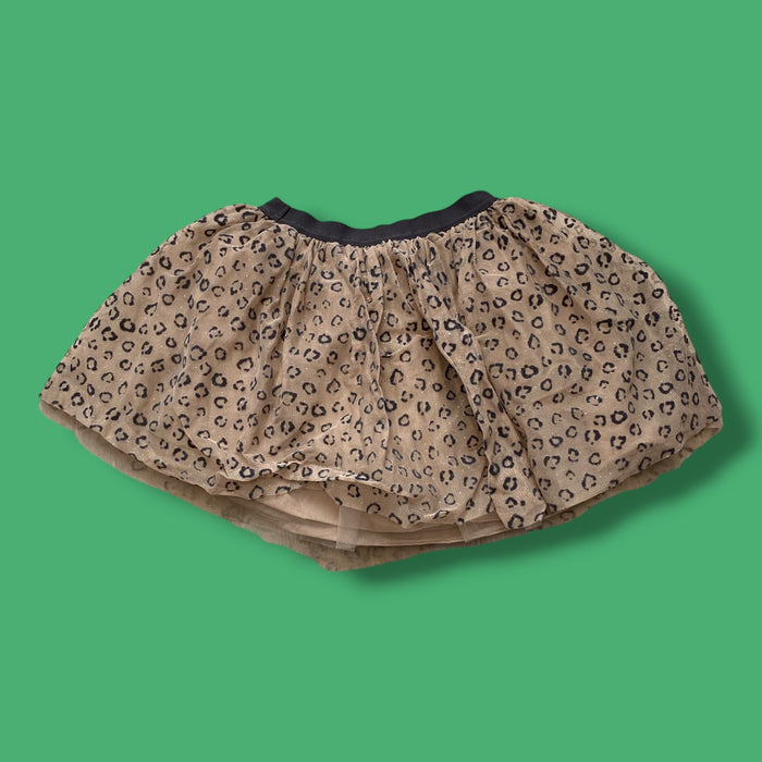 Happy Kids tulle lepoard print skirt, 5Y