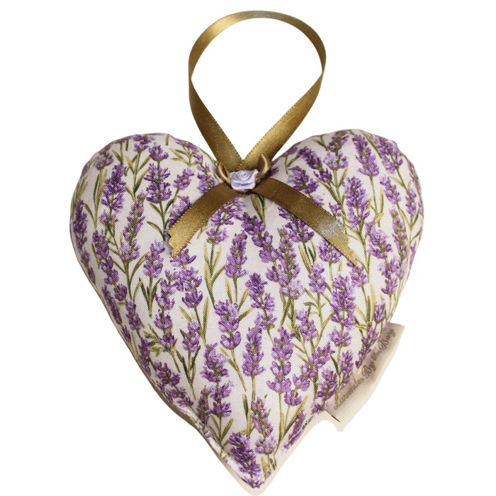Heart Shaped Lavender Hanging Sachet