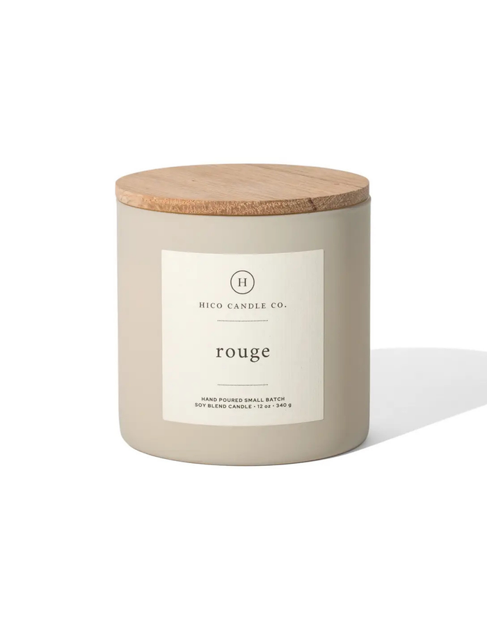 Hico Candle Co. -Rouge Candle 14oz - Tres Chic Boutique