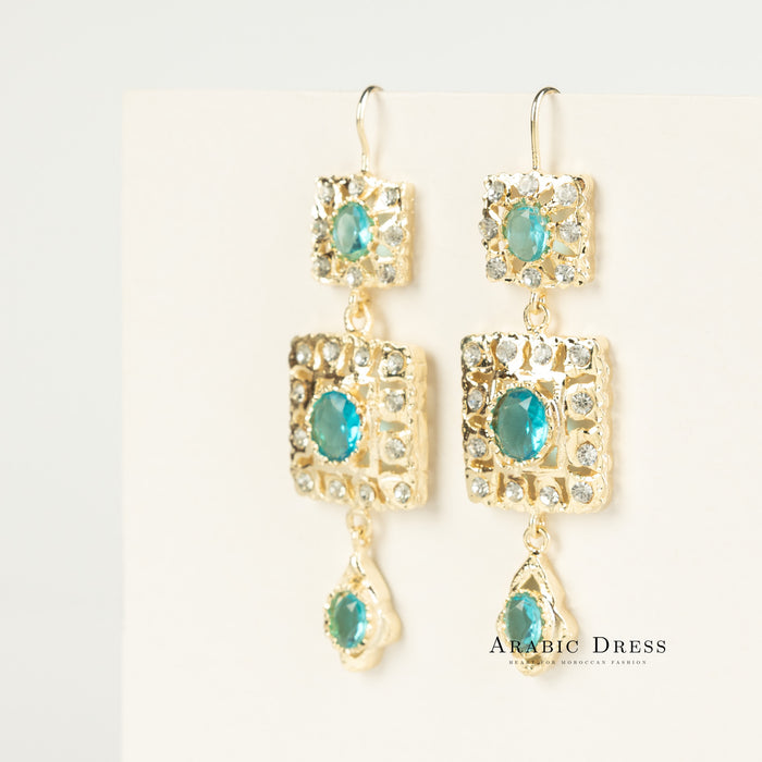 Lightblue Nisa necklace set