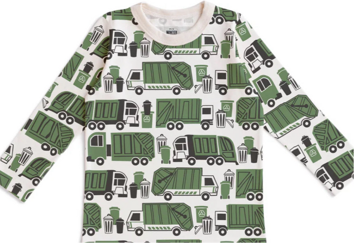 Long Sleeve Tee - Garbage & Recycling
