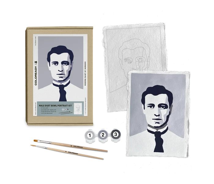 MALE DUST BOWL PORTRAIT