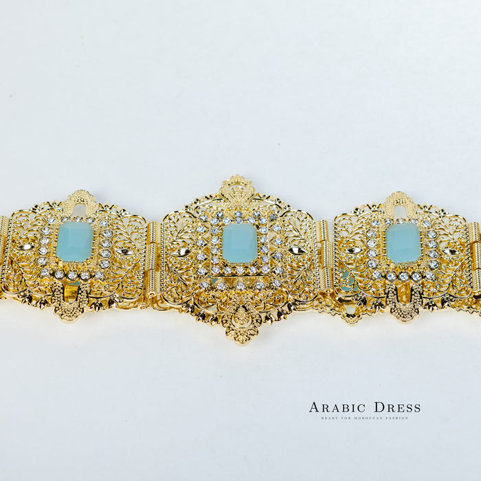 Mihi Gold/Turquoise Belt