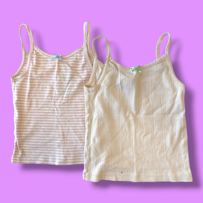 Mini Boden Set of 2 Tank Tops, 7-8Y