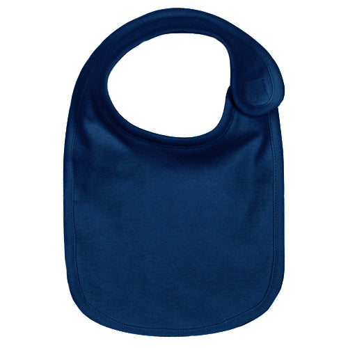 Navy Baby Bib