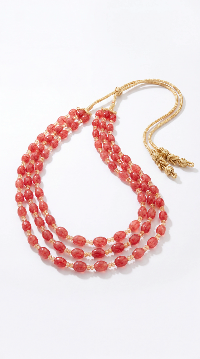 Necklace Necklace Sas Red/Bordeaux
