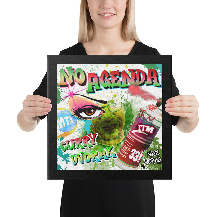 NO AGENDA 1442 - canvas cover art