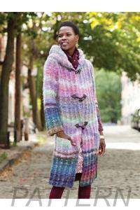 Noro 19 Monty Coat PATTERN ONLY-Patterns-Noro-Alpaca Direct