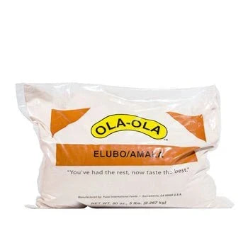 Ola Ola Elubo Amala yam flour 5 lb bag