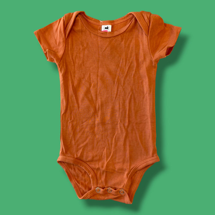Orange Little & Lively Bodysuit, 6-12m