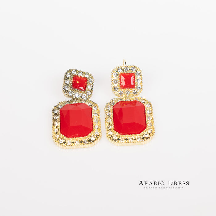 Red Mi-So Necklace set