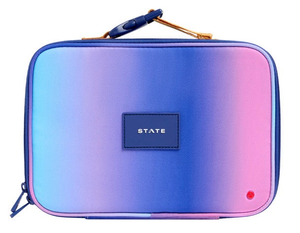 Rodgers Lunch Box - Blue/Pink Gradient
