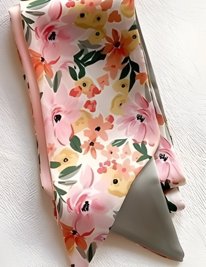 Scarf Necklace Soft Silky Wrap
