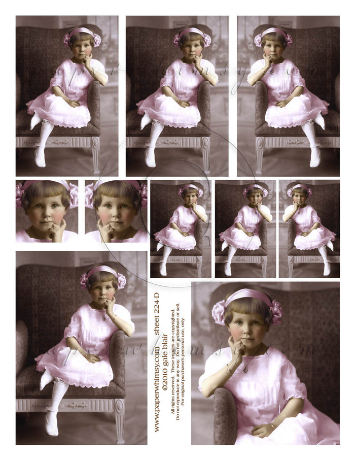 Sheet 224 PRINTED - paperwhimsy
