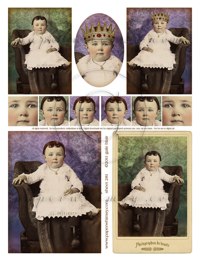 Sheet 281 PRINTED - paperwhimsy