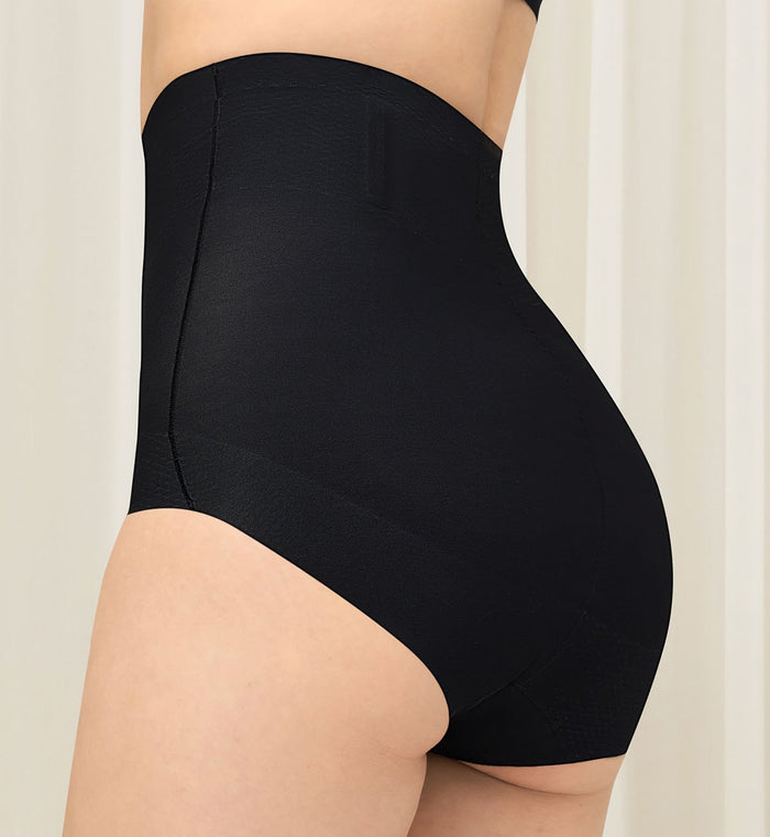 Smooth Infinity High Waist Panty - BLACK