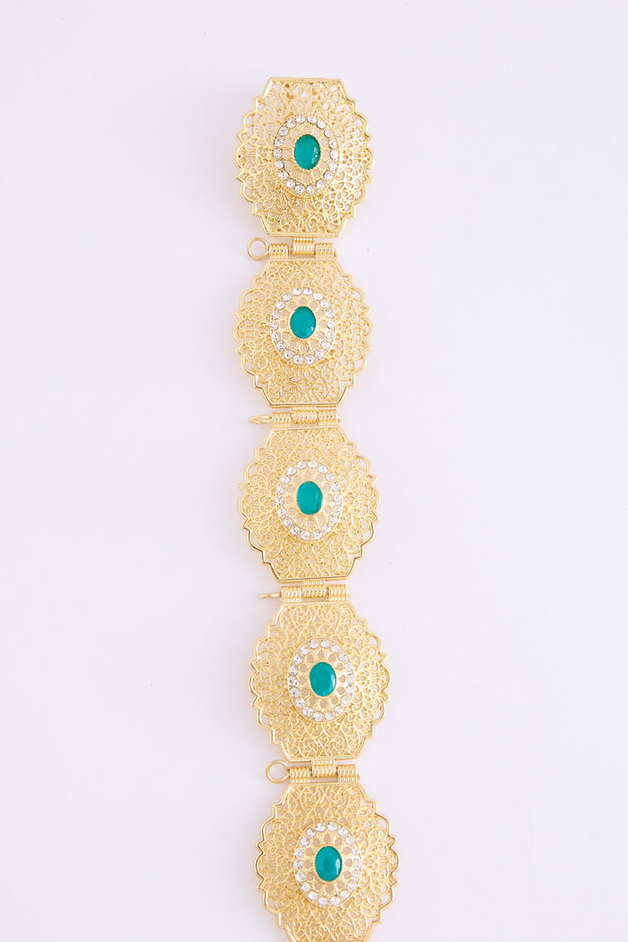Suji Gold Teal