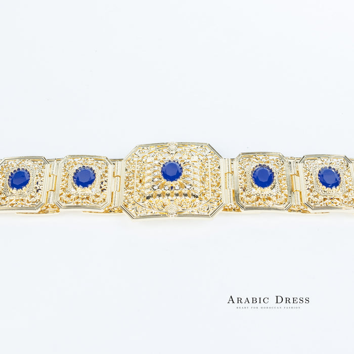 Suji Gold/Blue Belt