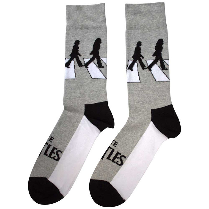 The Beatles Unisex Ankle Socks - Abbey Road Silhouettes (SIZE 7 - 11) Rock Off