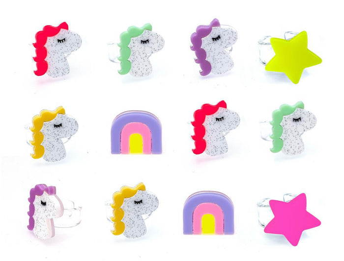 Unicorns/Stars/Rainbows Rings