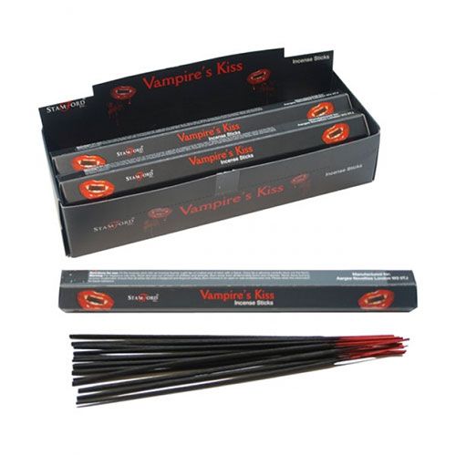 Vampire's Kiss Incense Sticks - A Midnight Invitation
