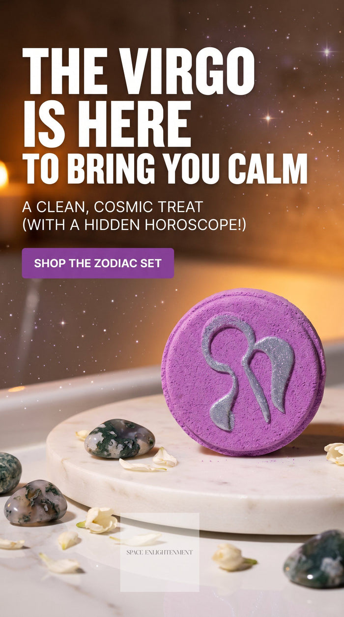 Virgo Bath Bombs Set of Zodiac Fizzers
