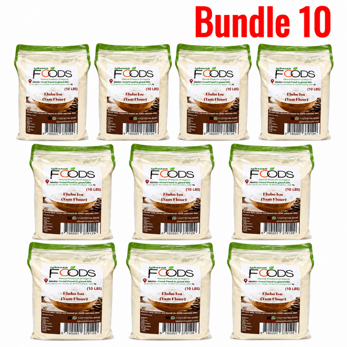 Yam Flour | Authentic Elubo Isu for Smooth Amala - Yado African & Caribbean Market