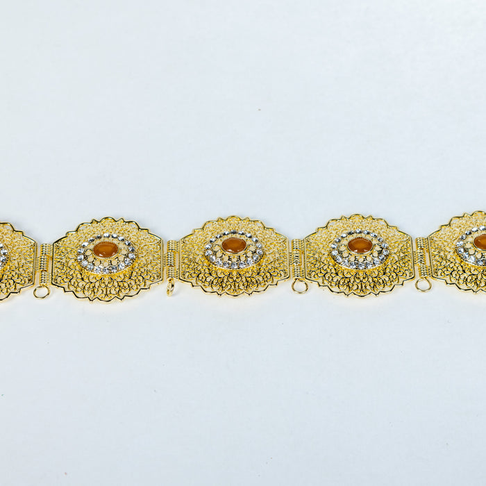 Yon Gold/Brown Belt