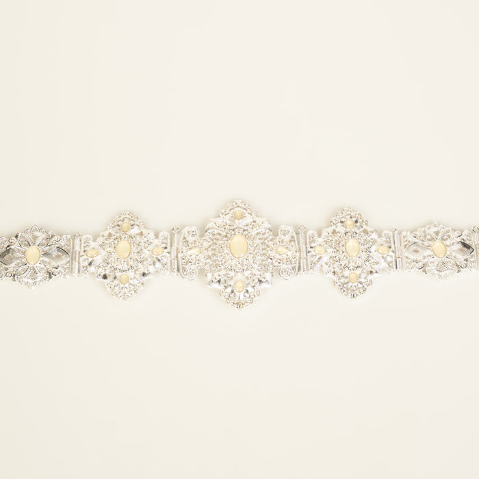 Zen Silver / Cream Belt