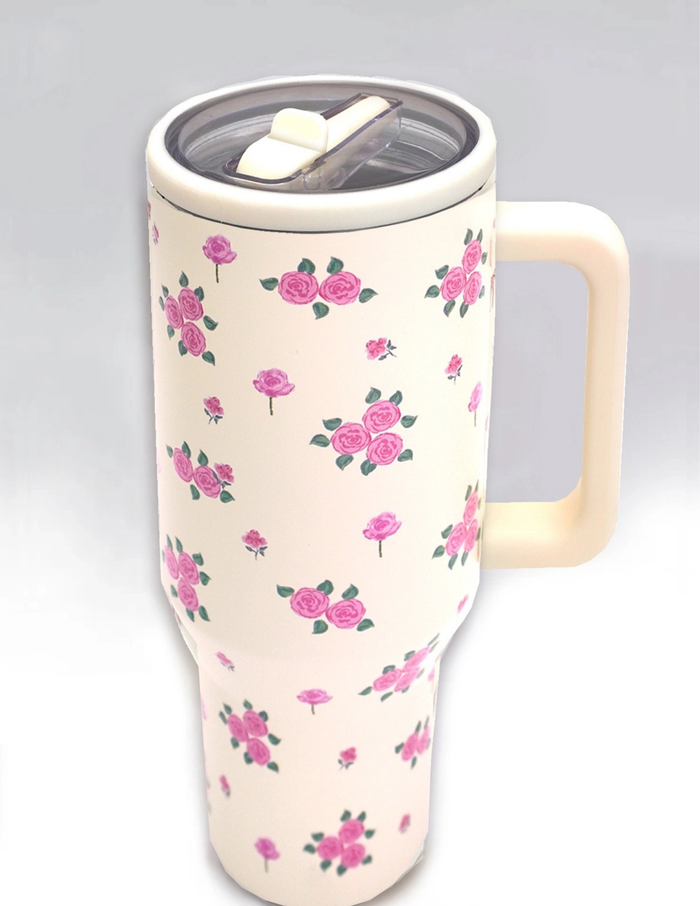 40oz Spill Free Stainless Steel Vacuum Tumbler