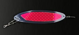 wigglefin hell razor dart dodger pink silver