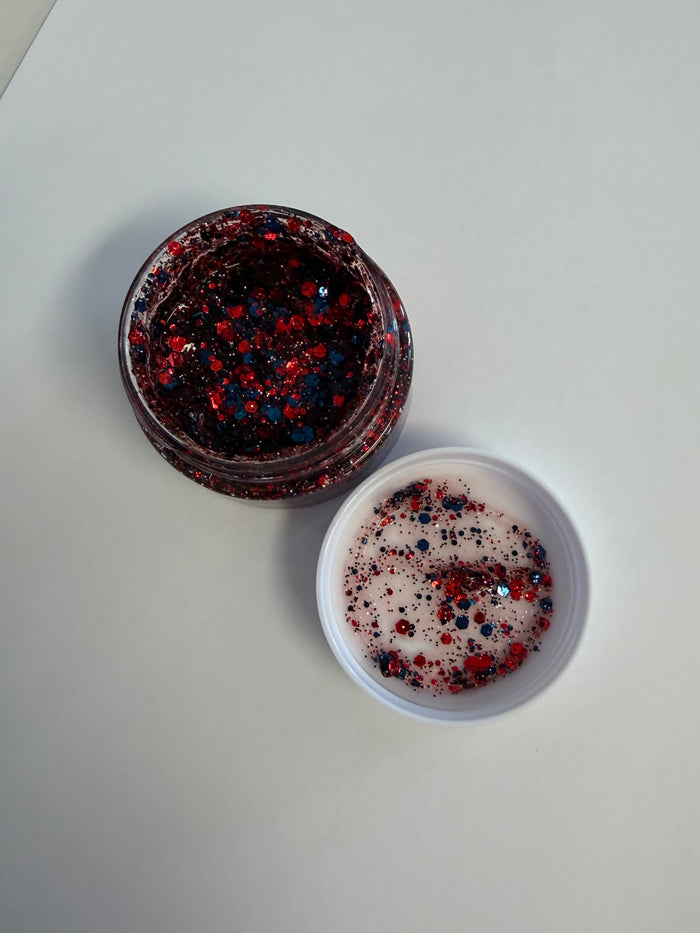 Game Day Hair & Body Glitter Gel - (Multiple Colors Available)