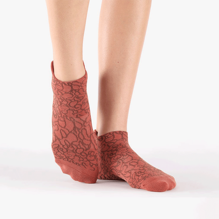 Abstract Grip Sock
