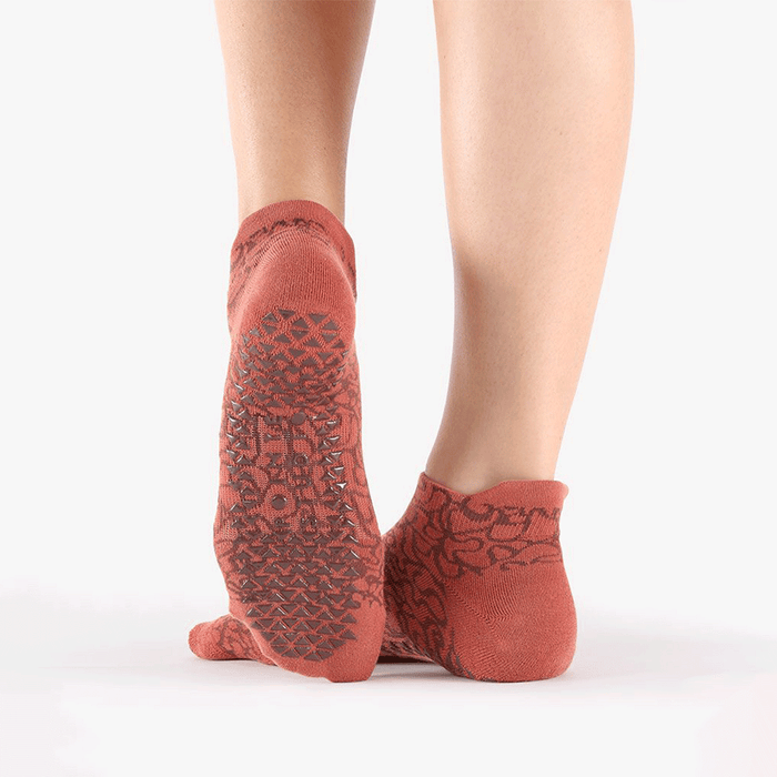 Abstract Grip Sock
